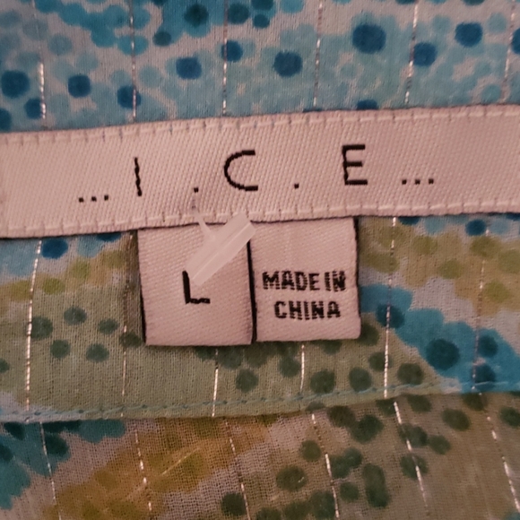 I.C.E SHEER TOP SIZE LARGE - Picture 10 of 11